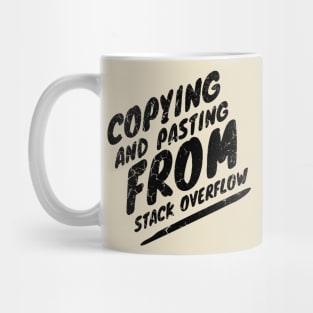 Copy and Paste From Stack Overflow Mug